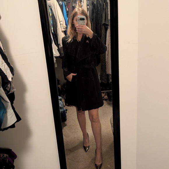 Lauren Ralph Lauren Elegant Black Women's Coat - Picture 6 of 10